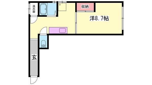 播磨高岡駅 徒歩22分 3階の物件間取画像